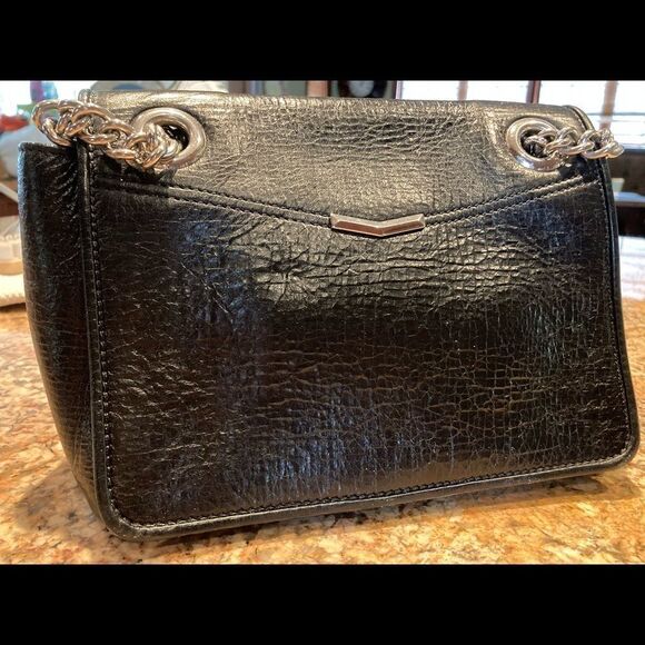 NWT Jimmy Choo Helia Leather Shoulder Bag - Picture 5 of 16